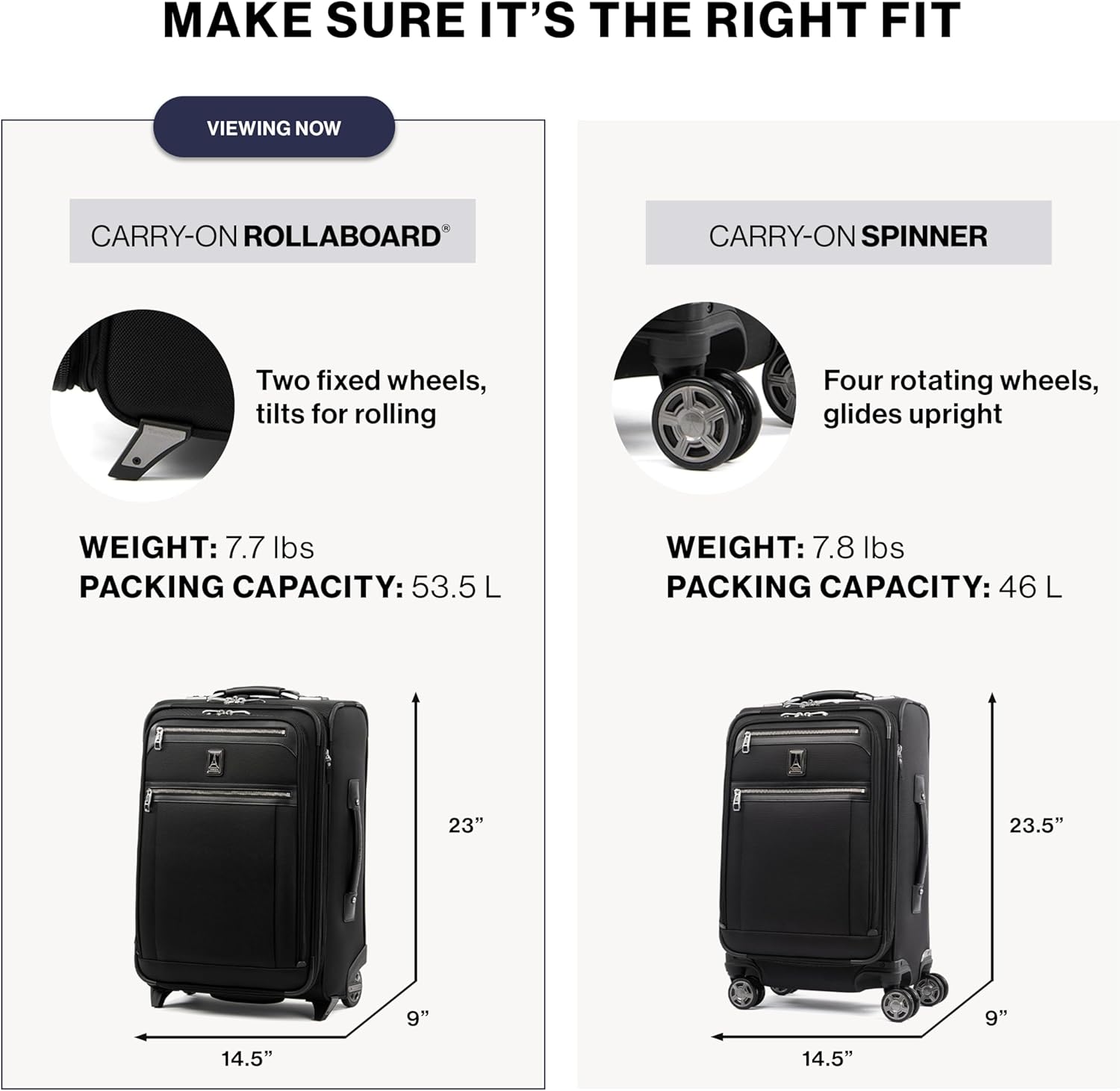 Platinum Elite Softside Expandable Carry on Luggage - Image 2